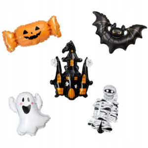 Balony foliowe halloween 5 sztuk